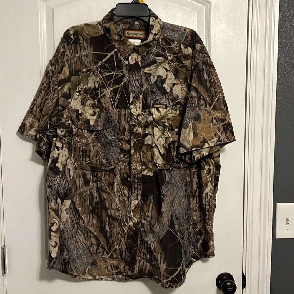 Men’s XXL Short Sleeve Remington Outdoor Shirt